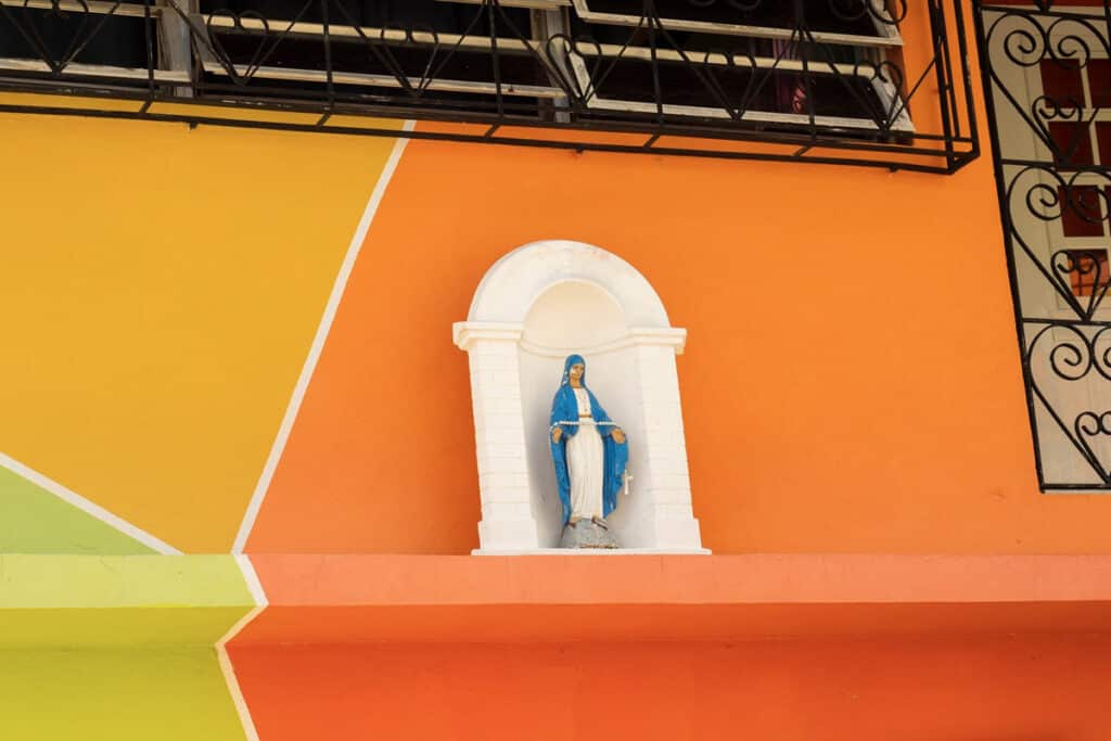 mur coloré de yauco