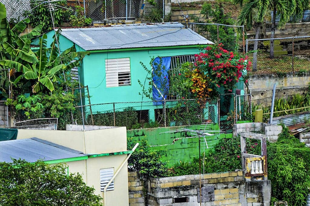 maison verte à yauco