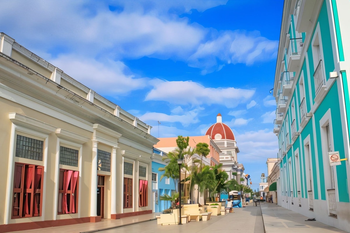 Les maisons coloniales de Cienfuegos
