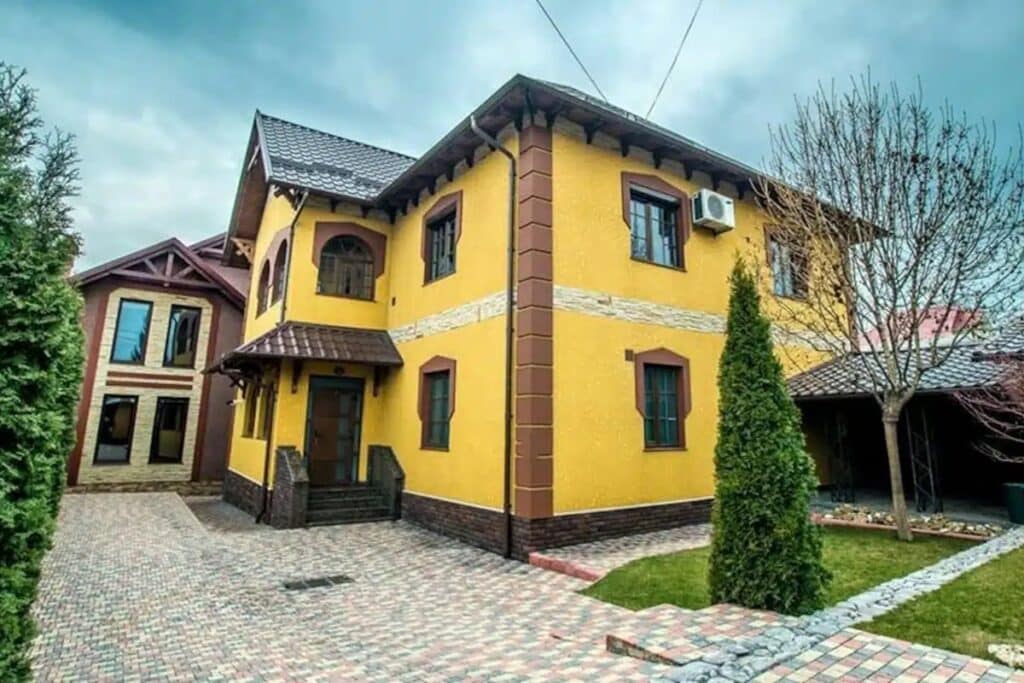 Villa colorée à Chișinău