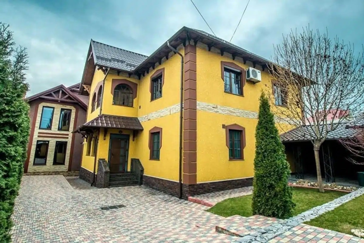 Villa colorée à Chișinău