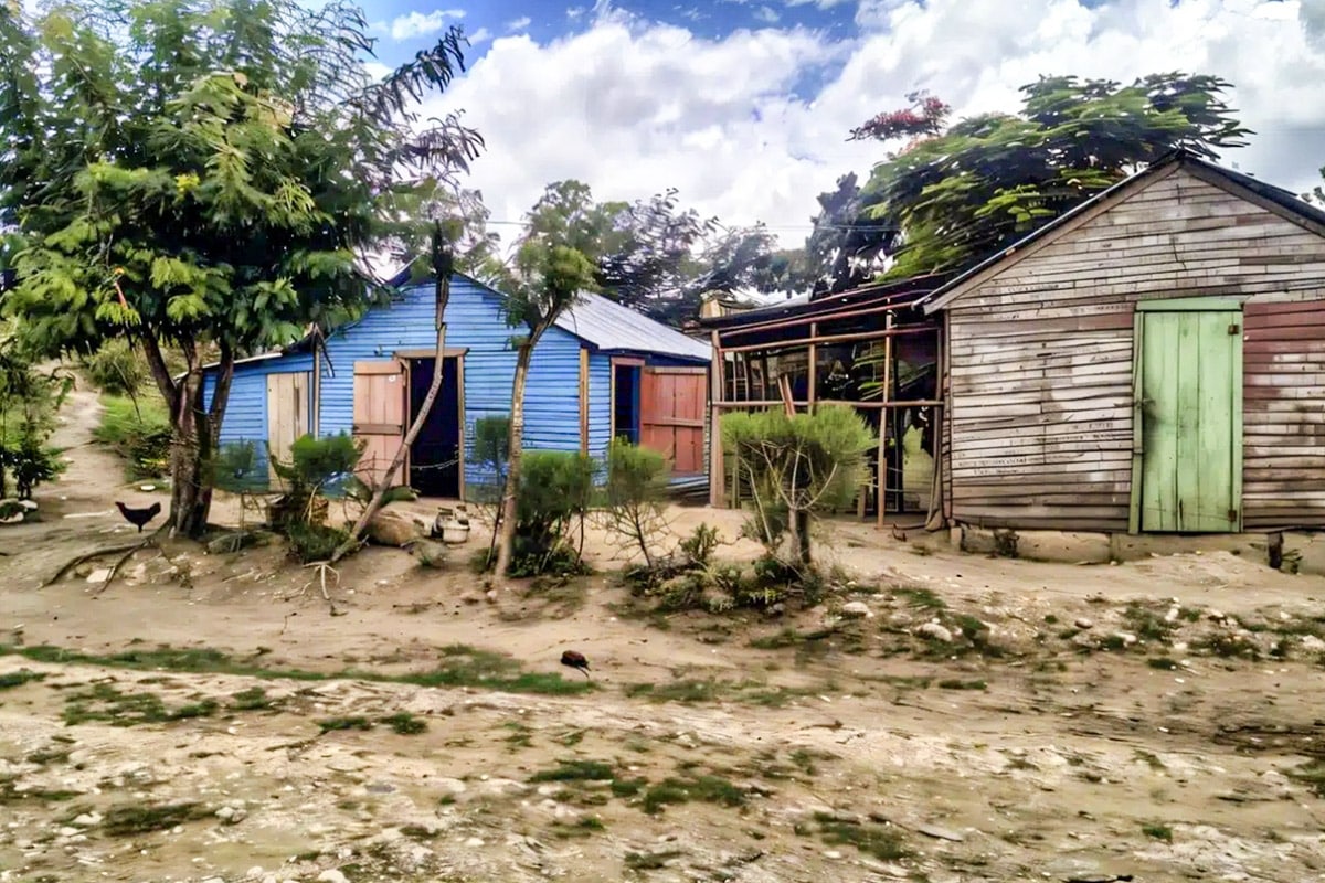 maison rurale en République Dominicaine
