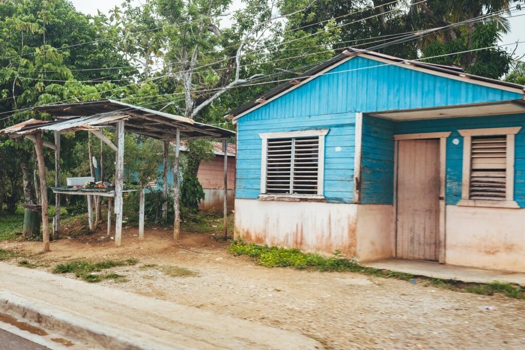 maison rurale en République Dominicaine