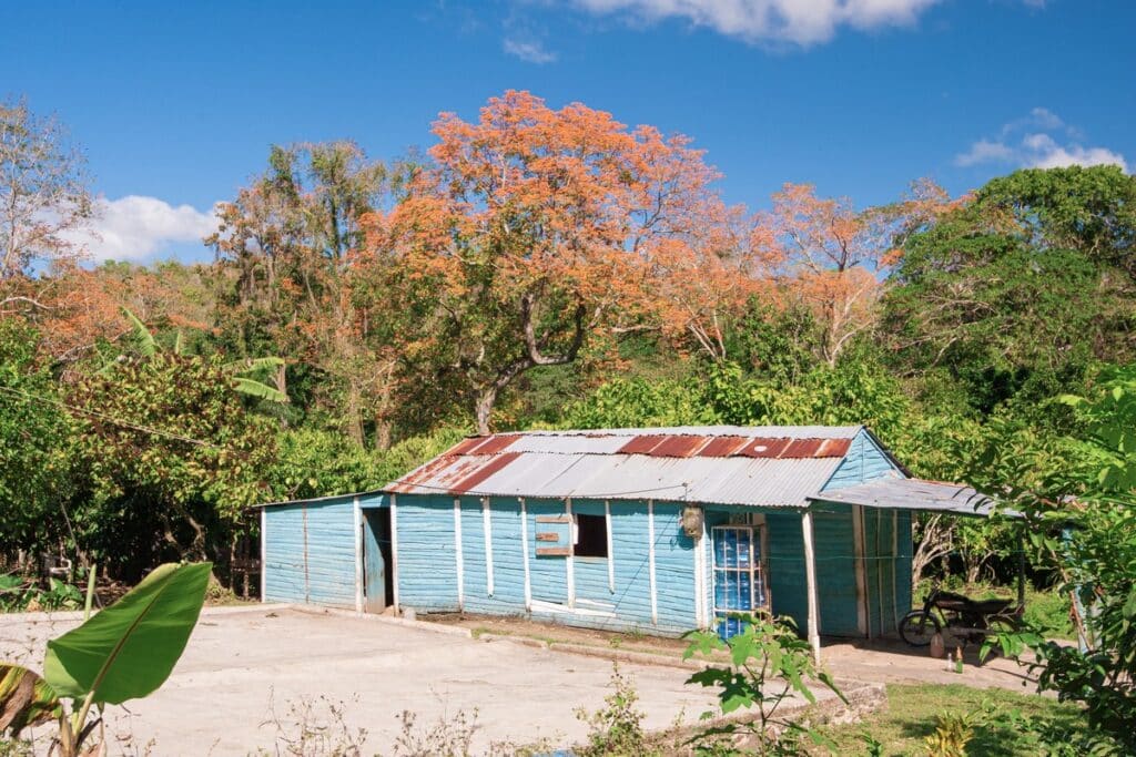 maison rurale en République Dominicaine