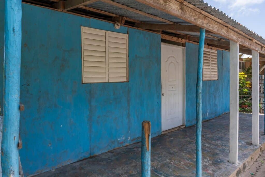 maison rurale typique en République Dominicaine