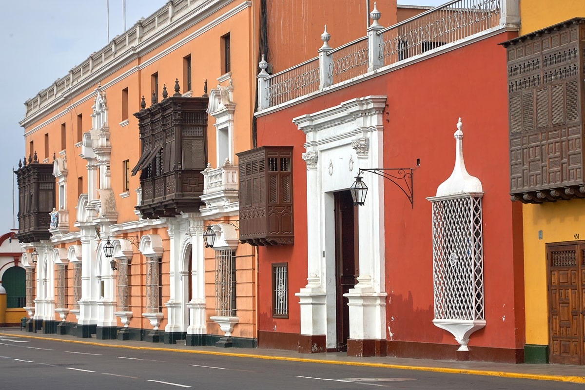 maisons coloniales de Trujillo