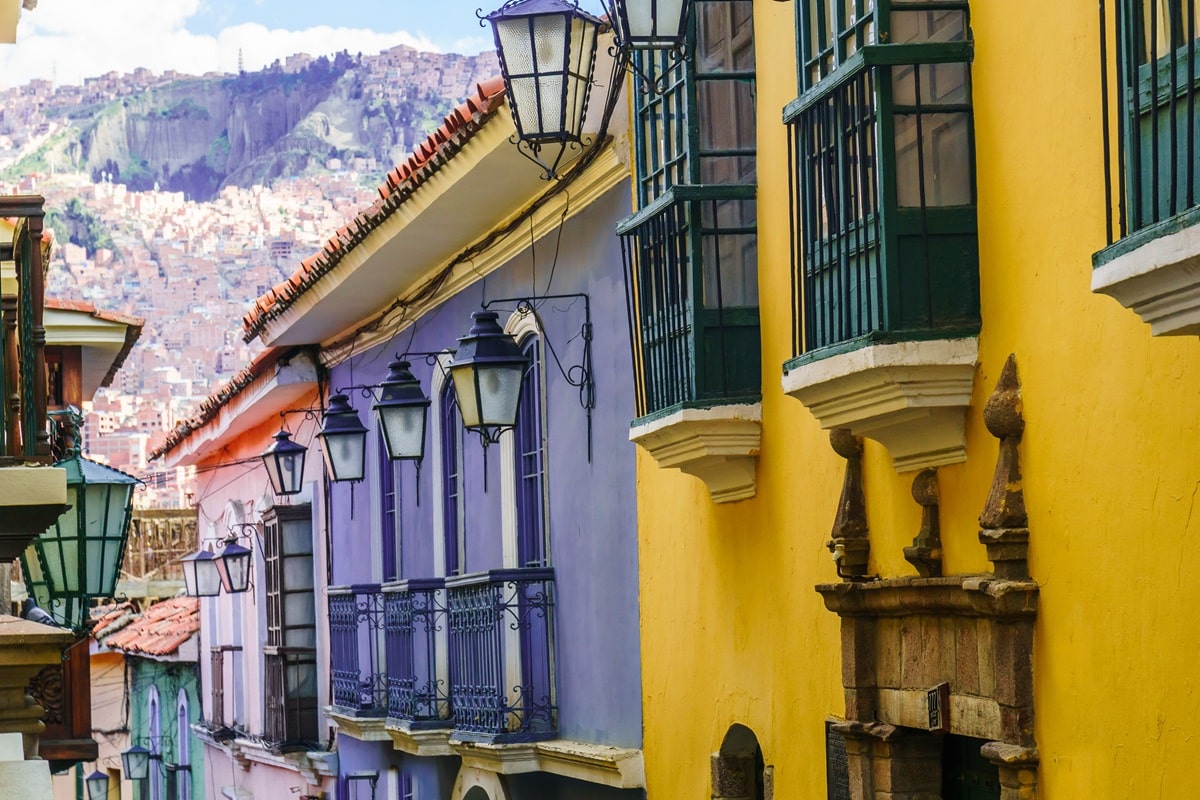maisons coloniales de La Paz
