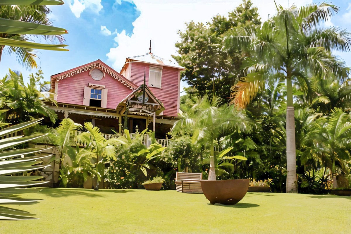 Pink Plantation House