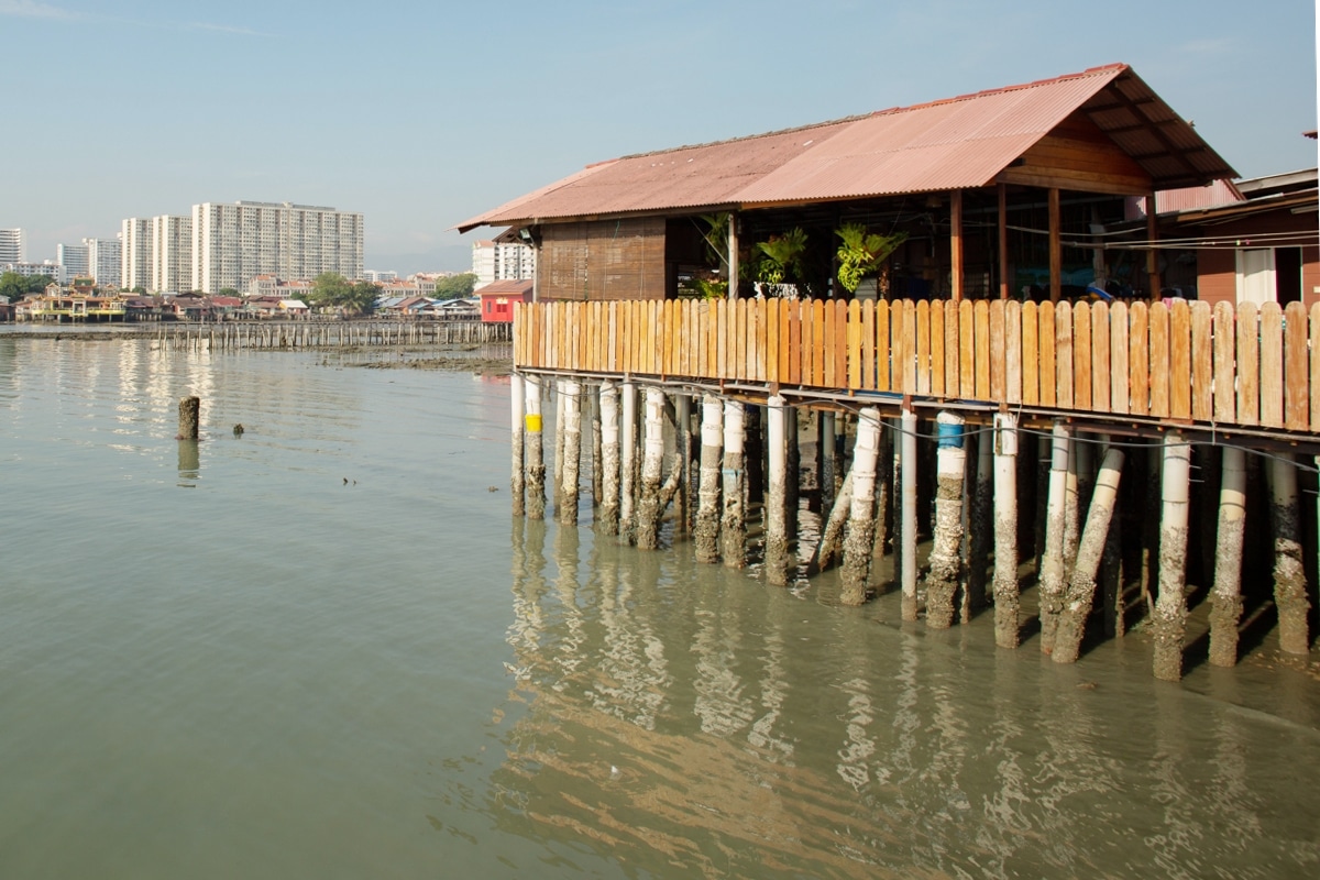 maisons de clans des pêcheurs de George Town