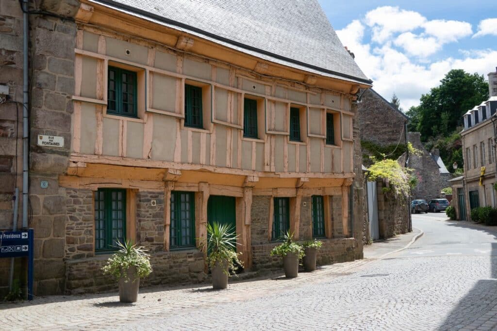 maison à pans de bois à Pontrieux