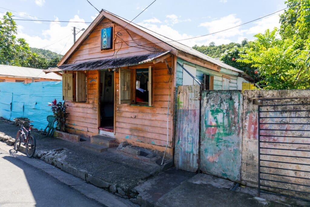 maison de pâcheur Anse La Raye