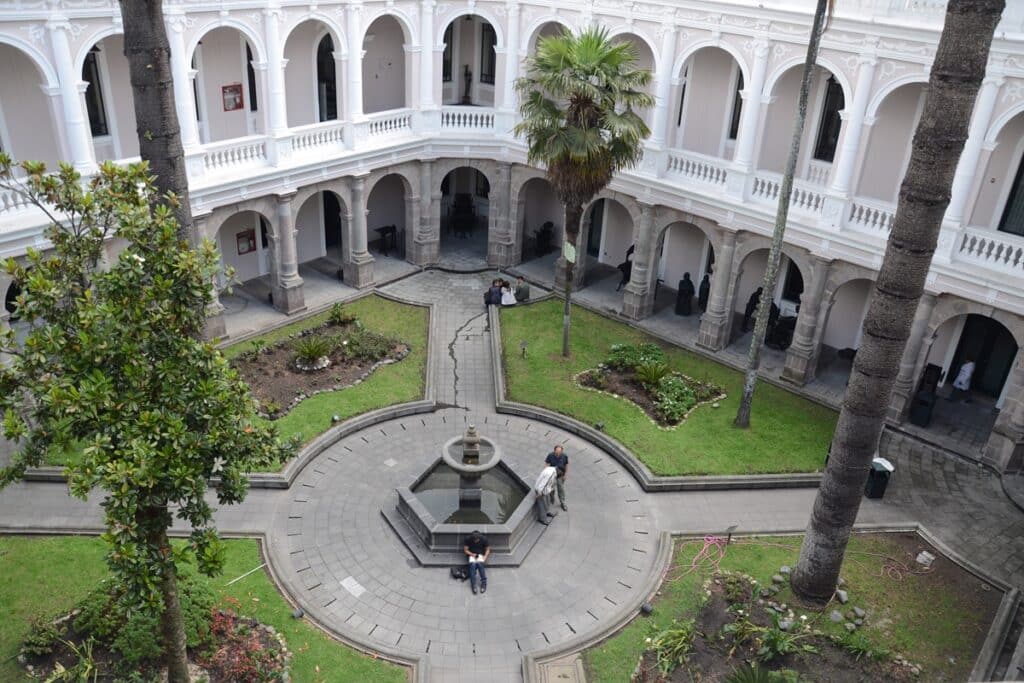 cour intérieure du Centro Cultural Metropolitano
