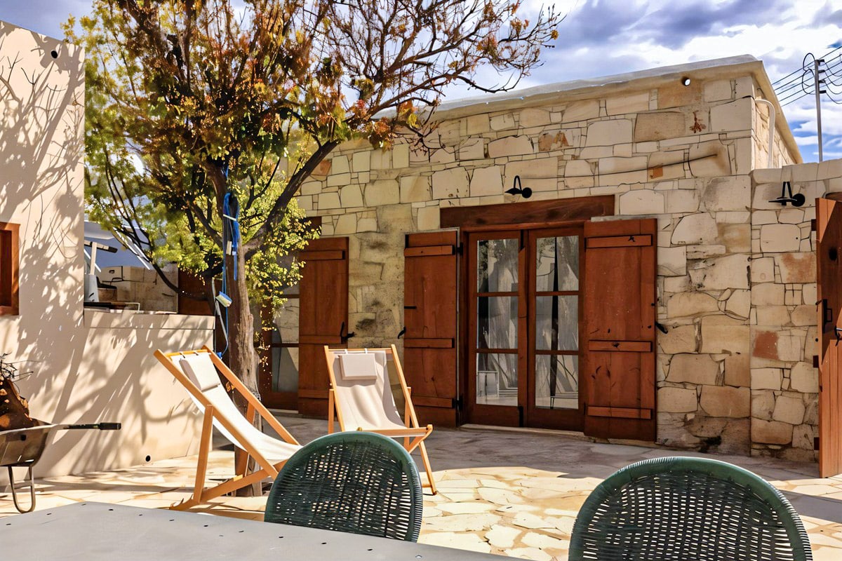 Maison traditionnelle à Chypre