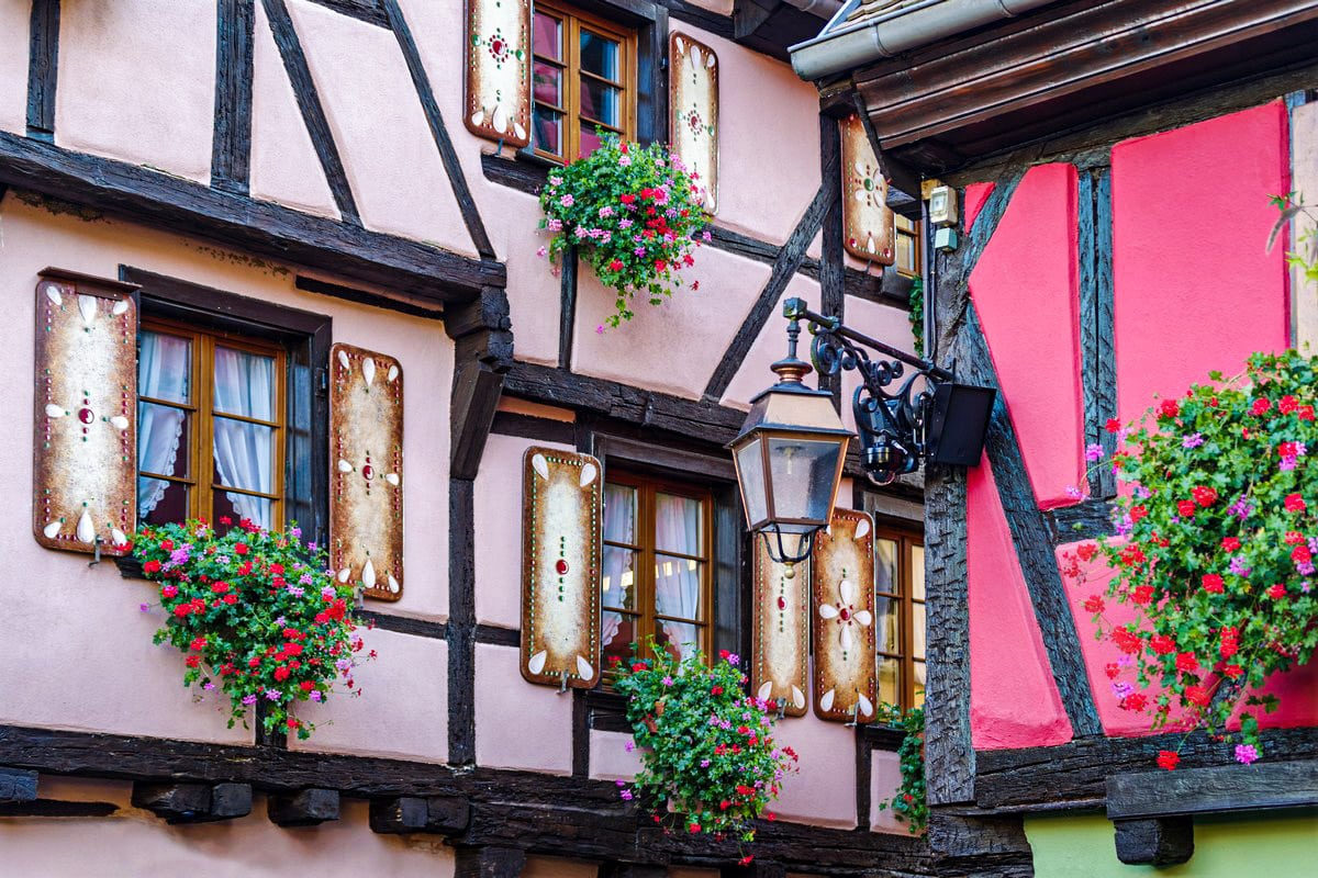 maisons à pans de bois de Riquewihr