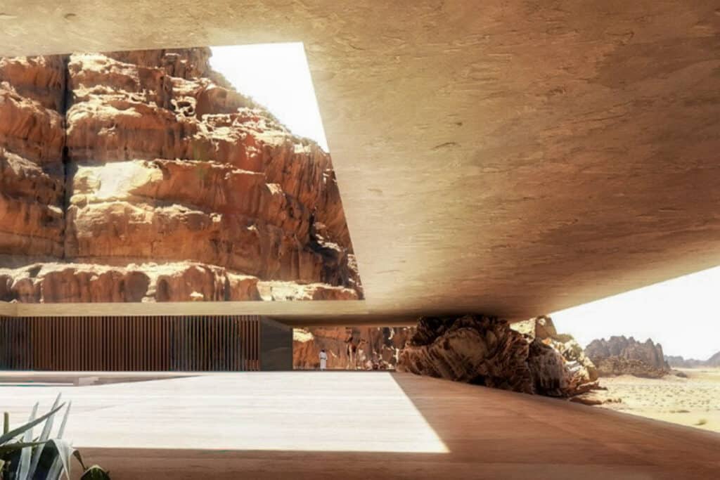 intérieur de Wadi Rum Resort