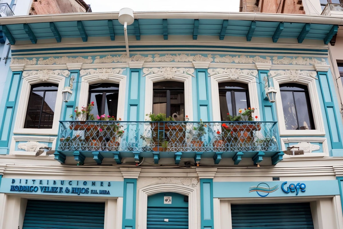 maison coloniale de Cuenca