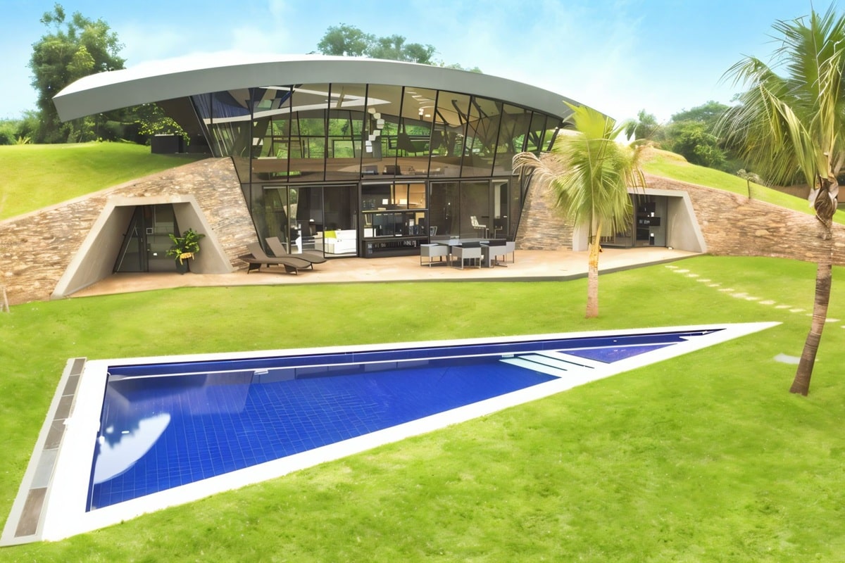 maison contemporaine au paraguay