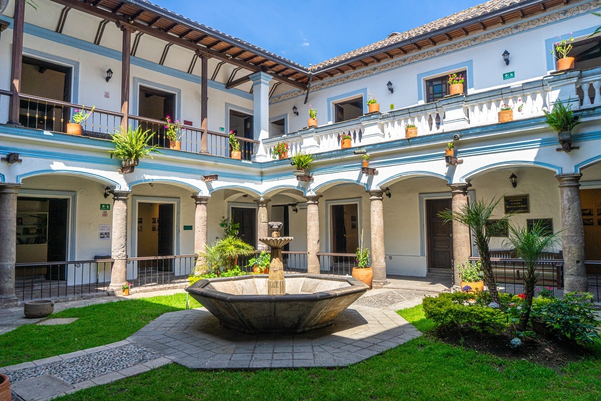 maison coloniale de Quito