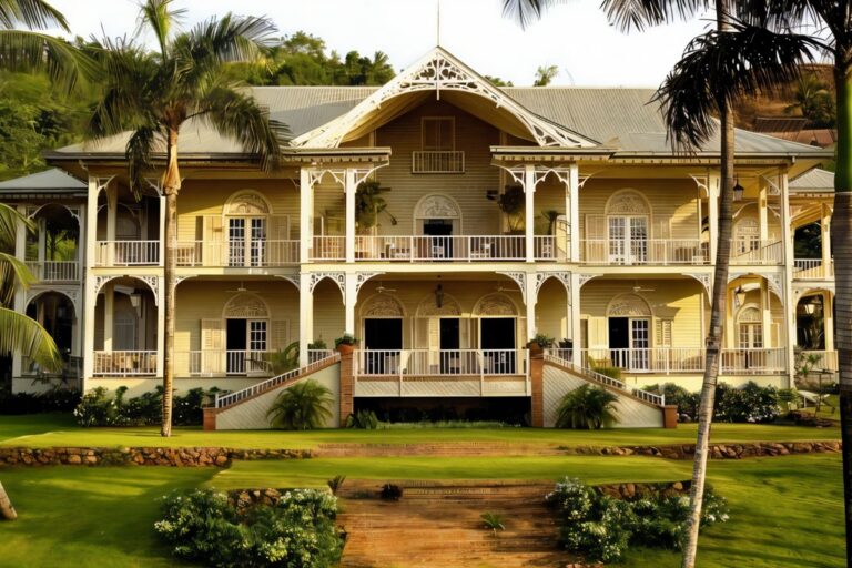 maison de style victorien en République Dominicaine