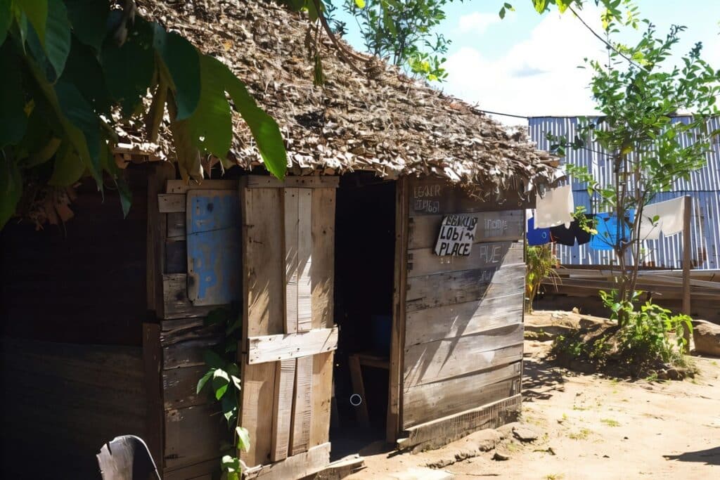 maison traditionnelle saramaka