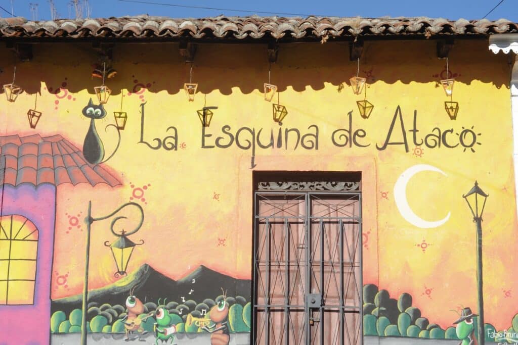 fresque d'Ataco