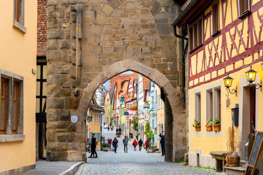 rue de Rothenburg ob der Tauber