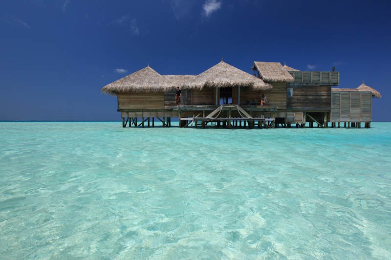 maison aux maldives