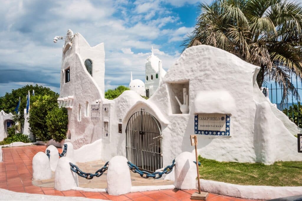 détail casapueblo en uruguay