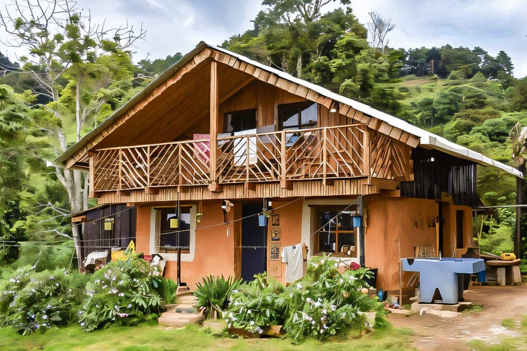 maison "COB" de Rio Chiquito