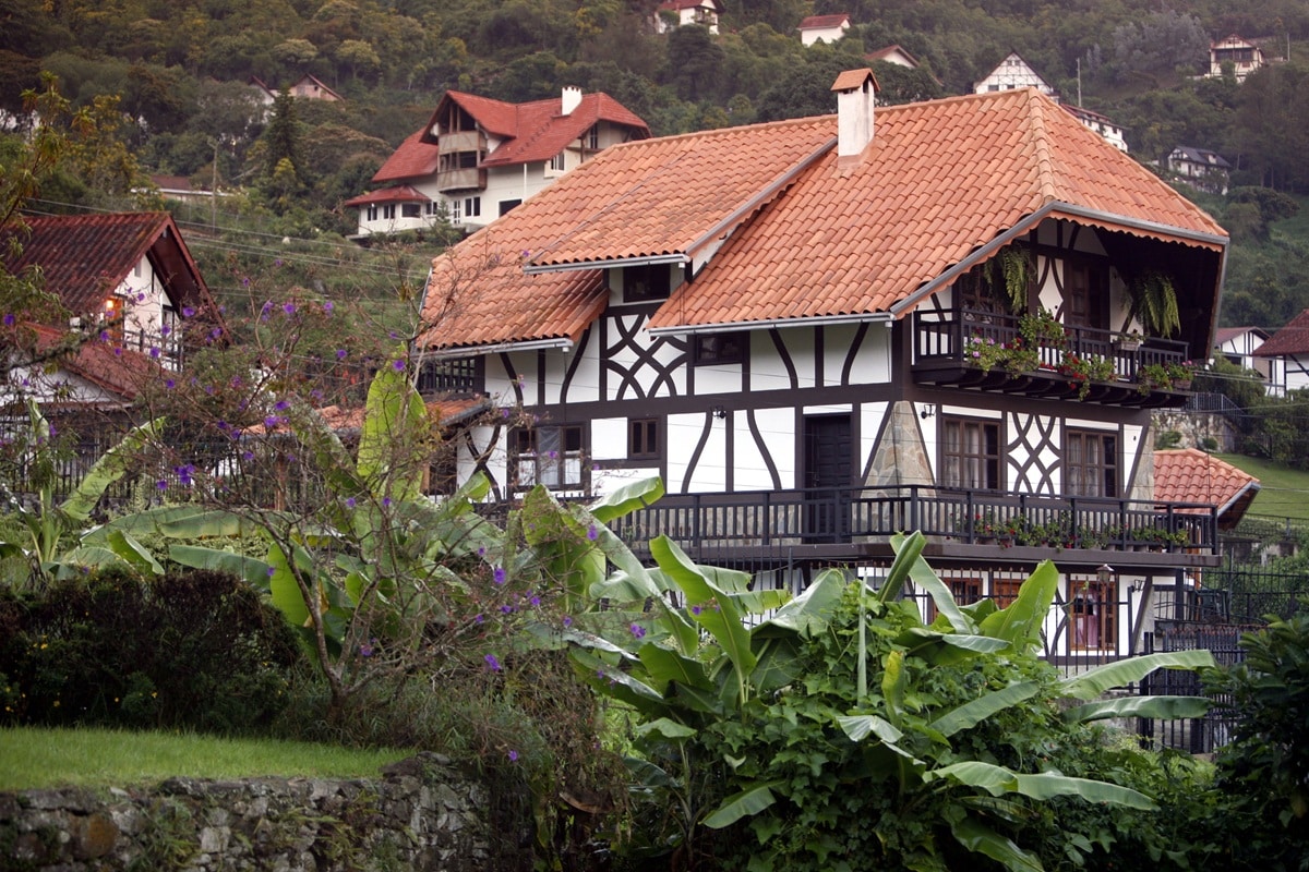 maison à pans de bois à Colonia Tovar