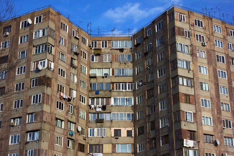 immeuble soviétique arménie
