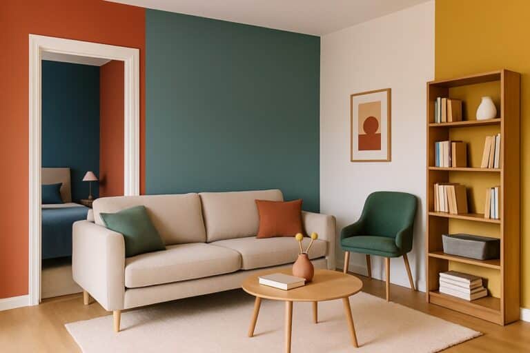 intérieur coloré