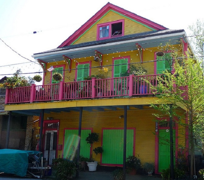 maison colorée nouvelle orleans