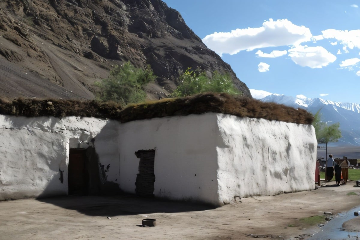 La maison typique du Pamir