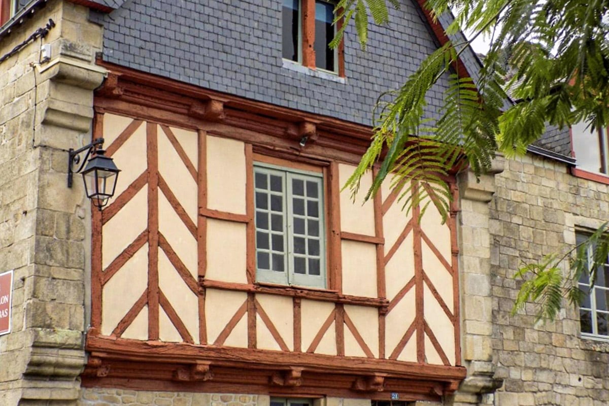 maison à pans de bois de Saint Goustan
