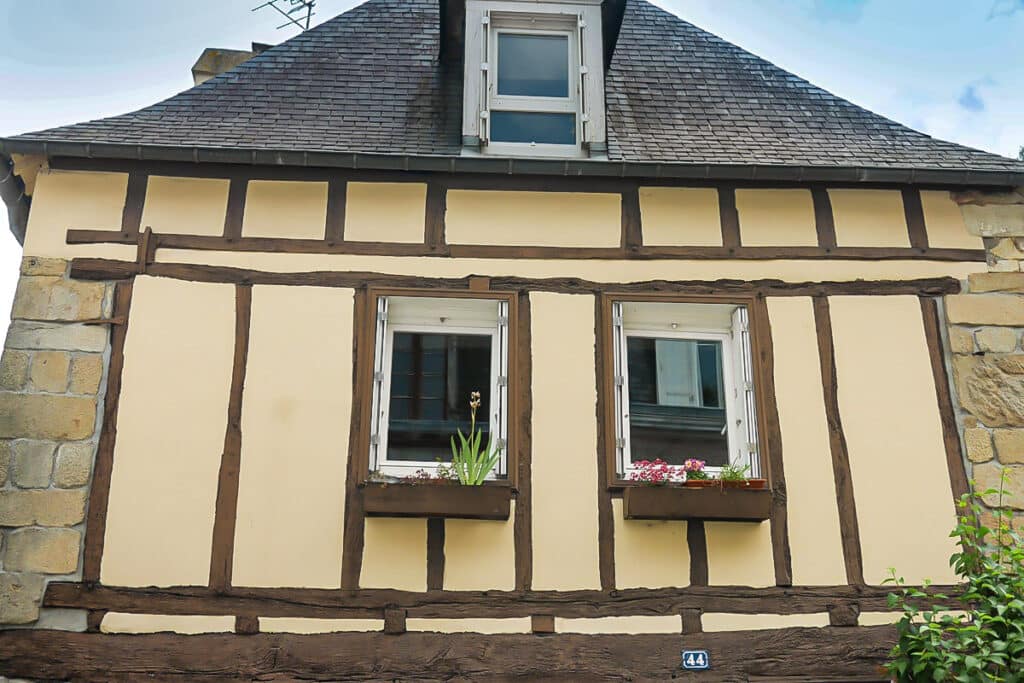 maison à pans de bois à Saint-Goustan