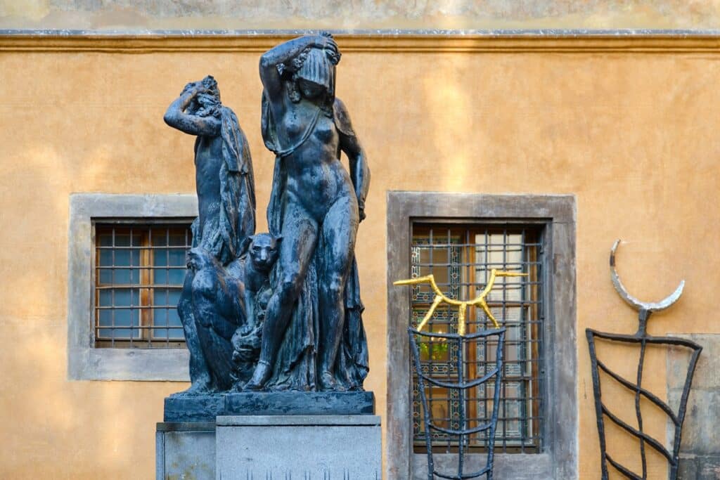 statue à Prague