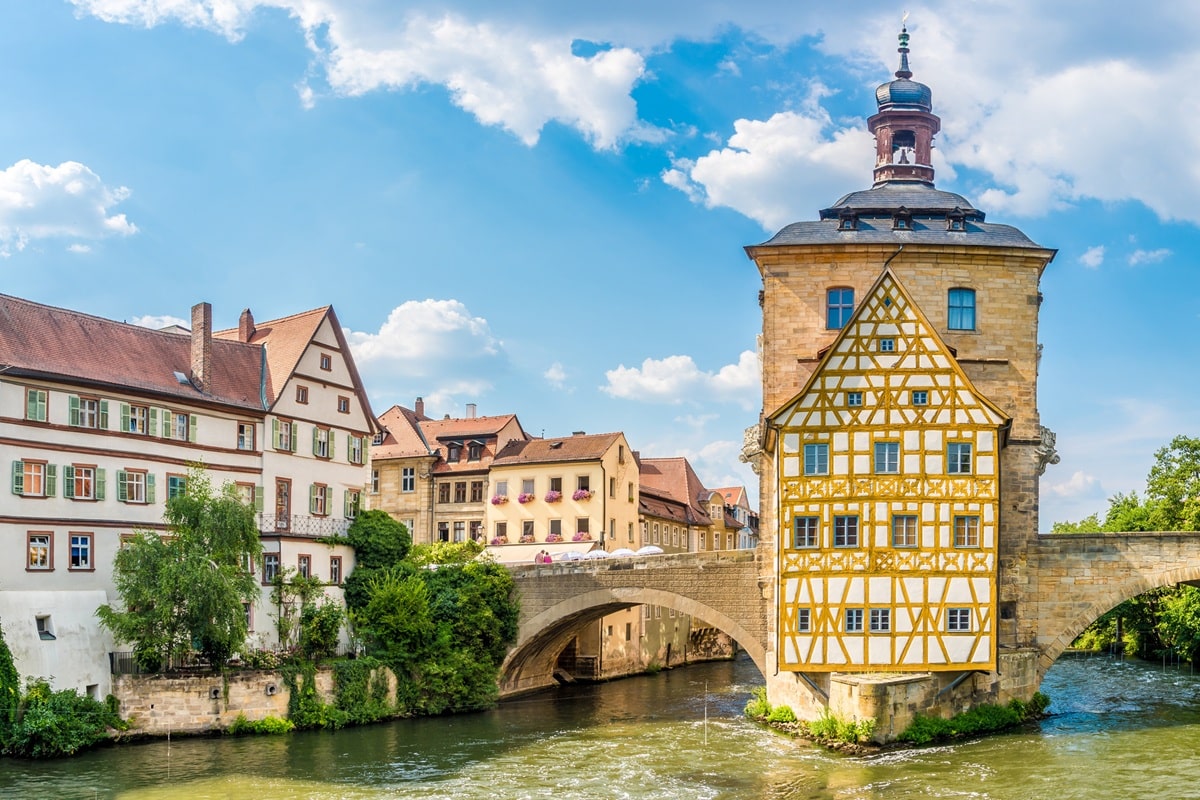 Les maisons médiévales de Bamberg