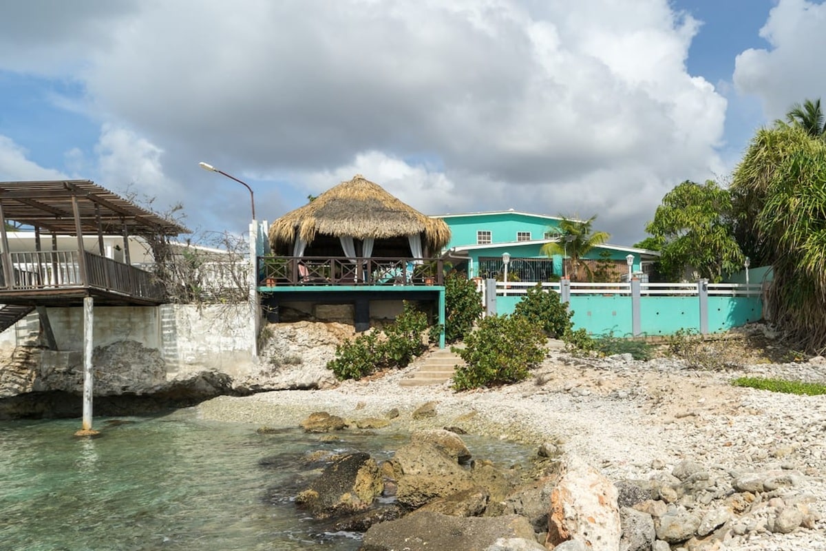 Belle maison de plage au Curaçao