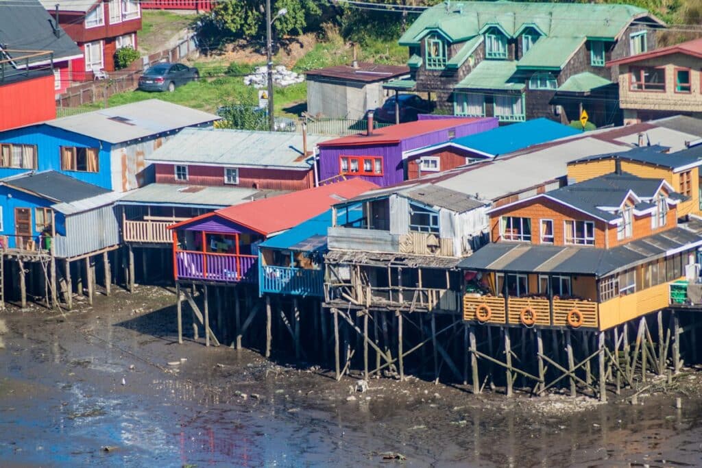 palafitos sur l'île de Chiloé