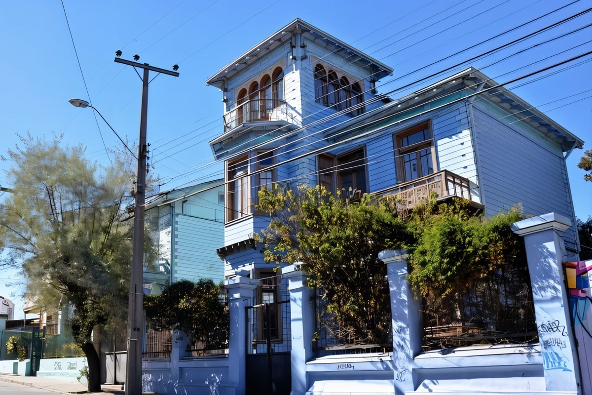 Grande maison familiale au Chili