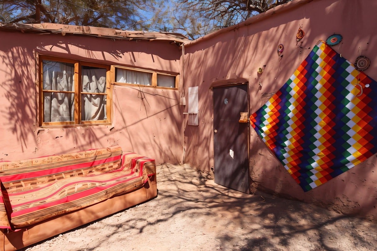 Maison de style Andin au Chili