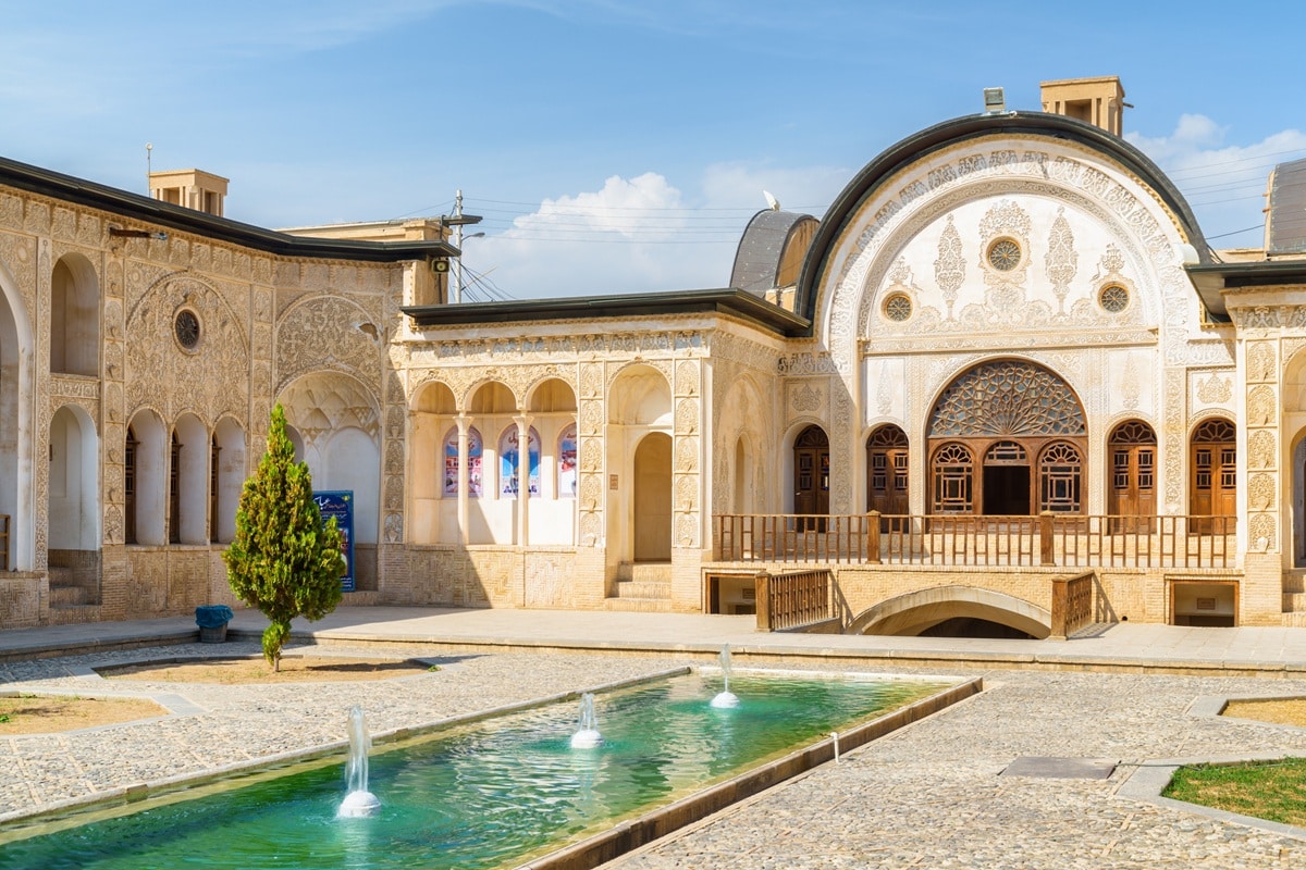 maisons traditionnelles persanes de Kashan
