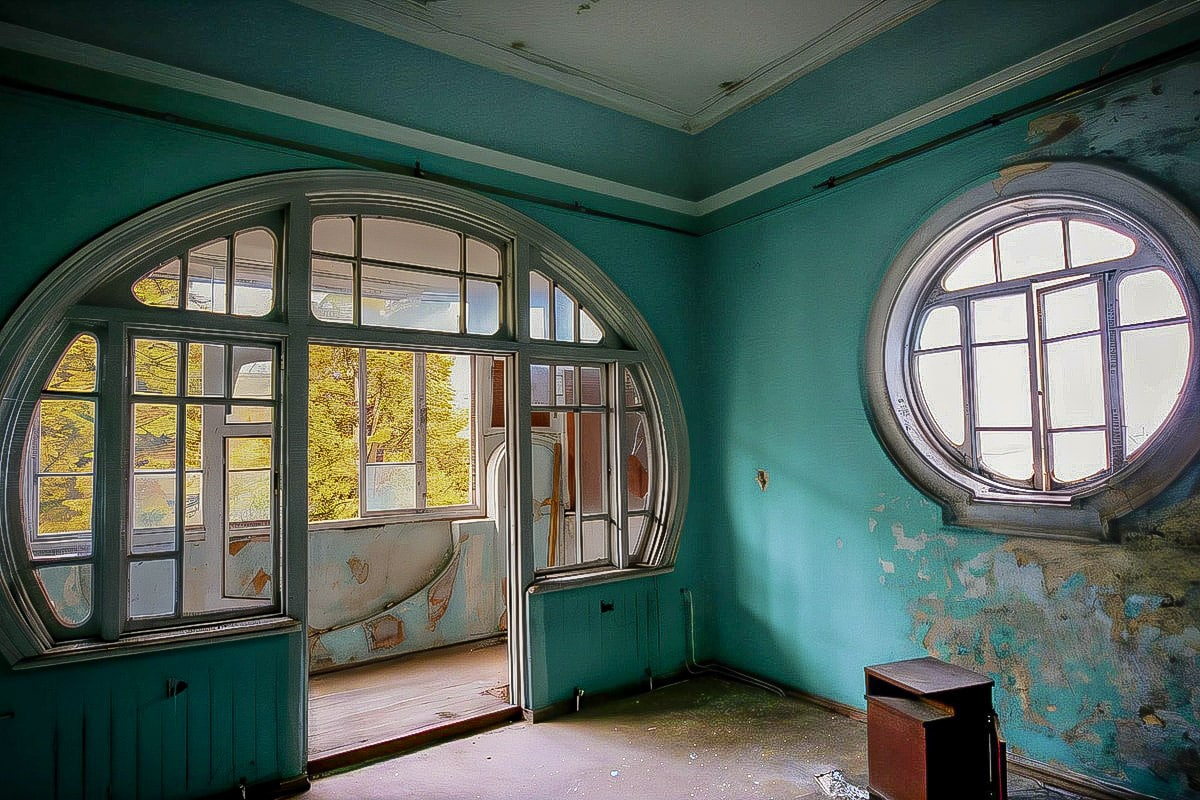 Une demeure de style Art Nouveau abandonnée à Soukhoumi