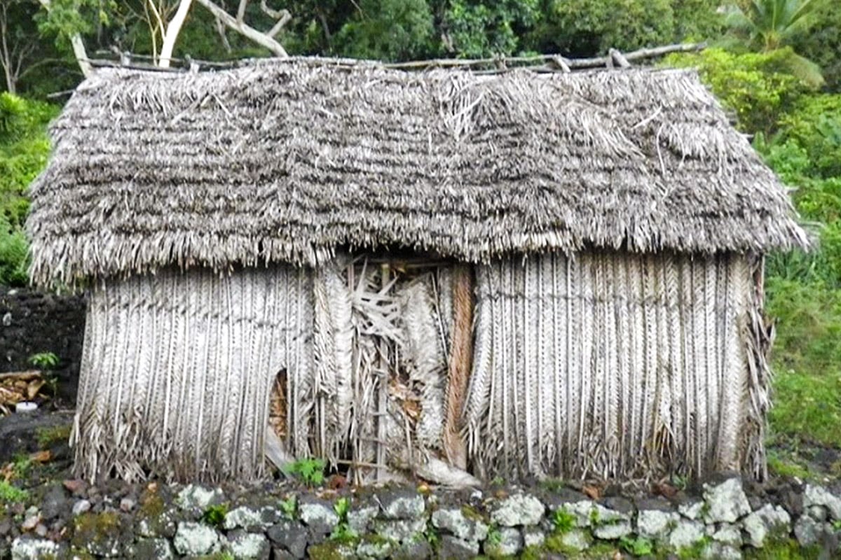 hutte traditionnelle des Comores