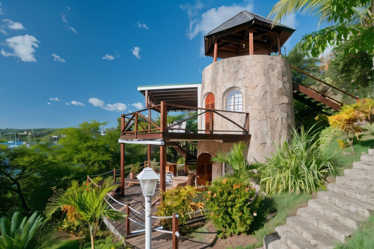 Sugar Mill Tower à Lance aux Épines