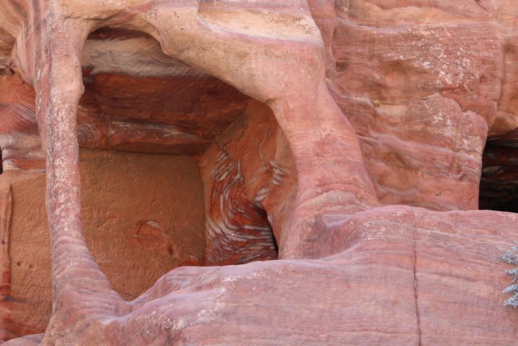 grotte à Petra