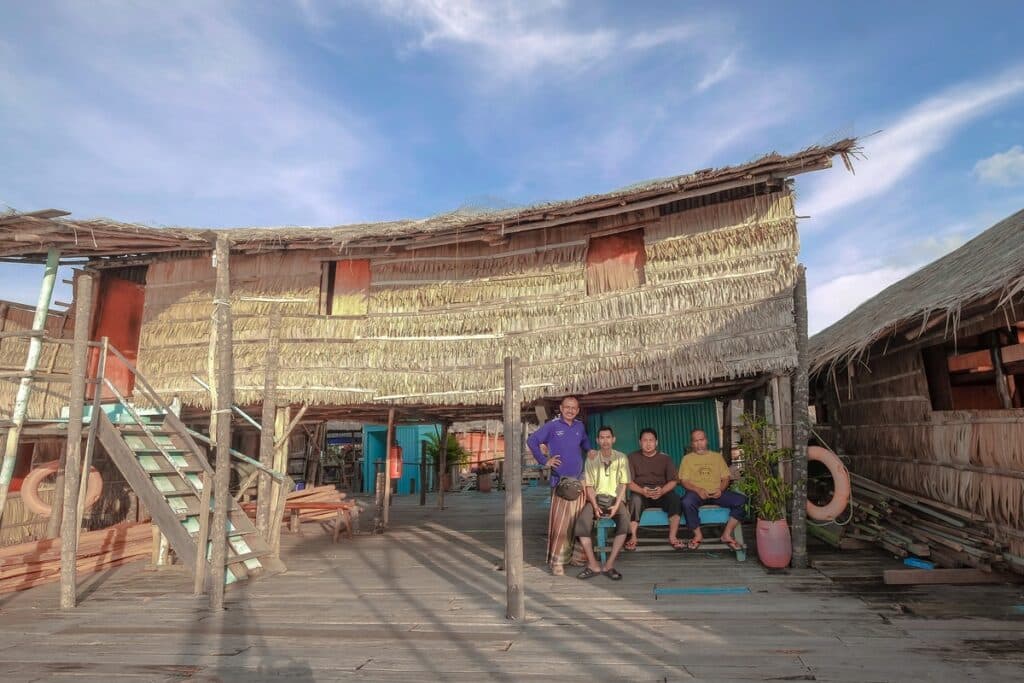 vie quotidienne sur un kelong