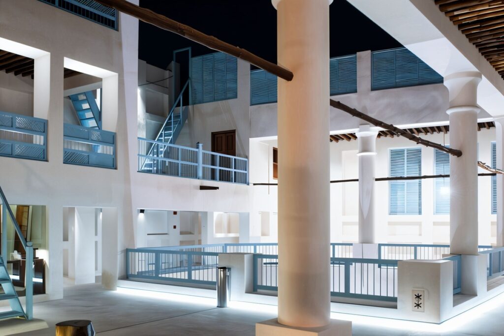 cour intérieure Khalaf House