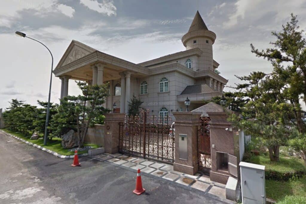 Kuala Lumpur maison en forme de château